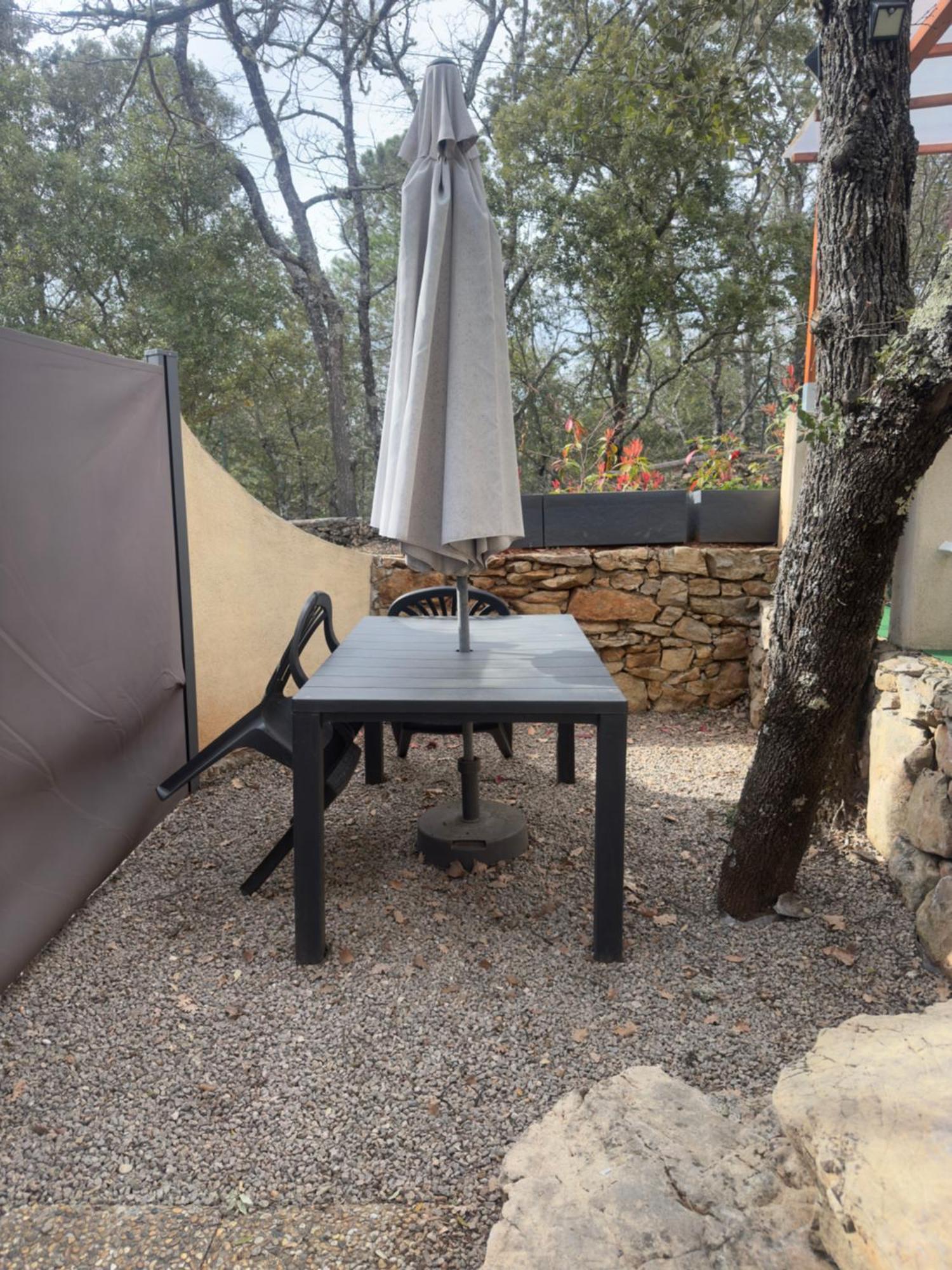 Votre Cocon En Pierre Et Son Spa En Option Gite Le Repos Des Chenes Régusse Esterno foto
